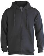 Urheilutakki Adult Hooded + Zipper Sweatshirt "keya" SWZ280, tumma-laivasto-sininen liikelahja logopainatuksella